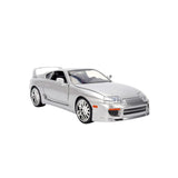 (Pre-Order) 1:24 1995 Toyota Supra -- Silver -- JADA: JDM Tuners