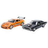 (Pre-Order) 1:24 Brian Supra / Dom Charger -- Twin Pack -- JADA: Fast & Furious 25th
