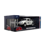 (Pre-Order) 1:24 Herbie the Lovebug - VW Beetle -- #53 White w/Stripes -- JADA