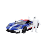 (Pre-Order) 1:24 Michelin Man w/2017 Ford GT -- Michelin Tyres -- JADA