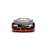 (Pre-Order) 1:24 Bugatti Veyron -- Black/Orange -- JADA: Hyperspec