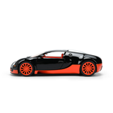 (Pre-Order) 1:24 Bugatti Veyron -- Black/Orange -- JADA: Hyperspec