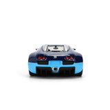 (Pre-Order) 1:24 Bugatti Veyron -- Black/Blue -- JADA: Hyperspec