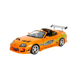 (Pre-Order) 1:18 Brian's Toyota Supra A80 -- Orange -- Fast & Furious -- JADA