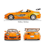 (Pre-Order) 1:18 Brian's Toyota Supra A80 -- Orange -- Fast & Furious -- JADA