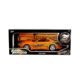 (Pre-Order) 1:18 Brian's Toyota Supra A80 -- Orange -- Fast & Furious -- JADA
