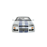 (Pre-Order) 1:18 Brian's Nissan R34 Skyline GTR -- Silver/Blue -- Fast & Furious -- Solido