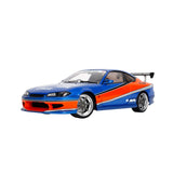 (Pre-Order) 1:18 Han's Nissan S15 Silvia -- "Mona Lisa" Blue/Orange -- Fast & Furious -- JADA