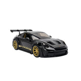 (Pre-Order) 1:24 Porsche 911 GT3 RS (992) -- Gloss Black -- JADA: Hyperspec