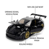 (Pre-Order) 1:24 Porsche 911 GT3 RS (992) -- Gloss Black -- JADA: Hyperspec