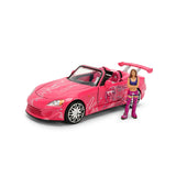(Pre-Order) 1:24 Suki's Honda S2000 w/ Figurine - Pink -- JADA: Fast & Furious