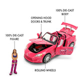 (Pre-Order) 1:24 Suki's Honda S2000 w/ Figurine - Pink -- JADA: Fast & Furious
