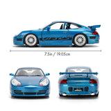 (Pre-Order) 1:24 Porsche 911 GT3 RS -- Light Blue -- Colour Brush Finish -- JADA: F&F 25th