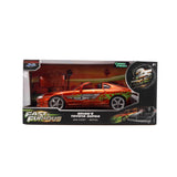 (Pre-Order) 1:24 Brian's Toyota Supra -- Orange - Candy Finish -- JADA: Fast & Furious 25th