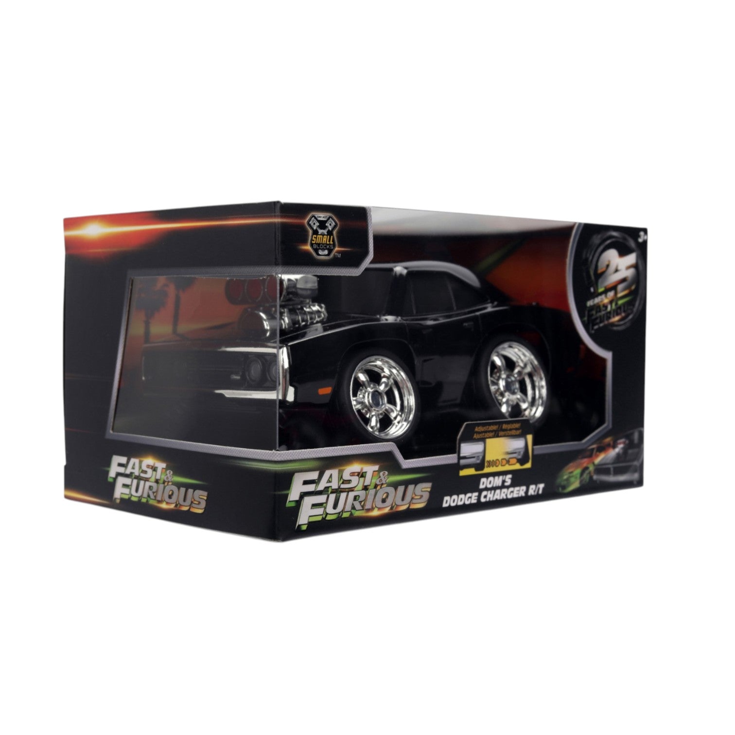 1:28 Dom's Dodge Charger -- Small Blocks -- JADA: Fast & Furious