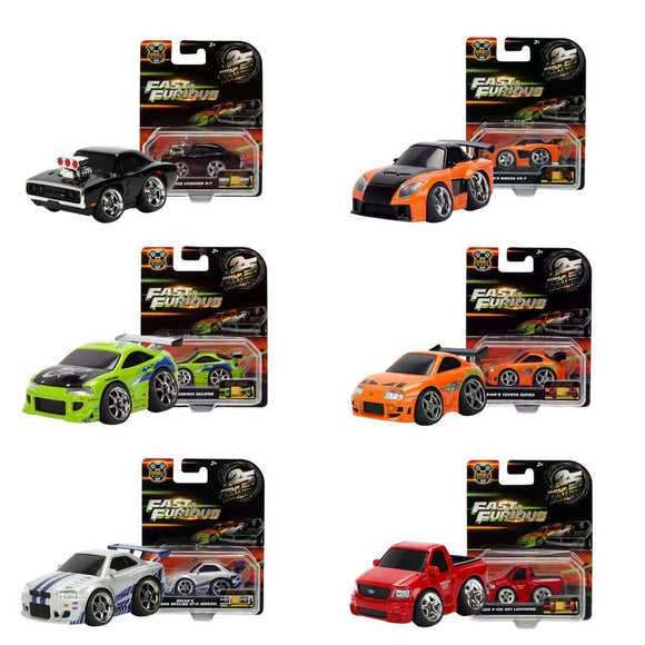 1:43 Fast & Furious (Set of 6) -- Small Blocks -- JADA: Fast & Furious