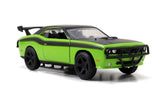 1:32 Letty's Dodge Challenger SRT8 Off Road - Green/Black -- Fast & Furious JADA
