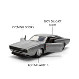 (Pre-Order) 1:32 Dom’s 1968 Dodge Charger -- Bare Metal -- Fast & Furious -- JADA