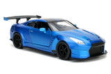 1:24 Brian's 2009 Nissan GTR R35 Ben Sopra -- Blue -- Fast & Furious JADA