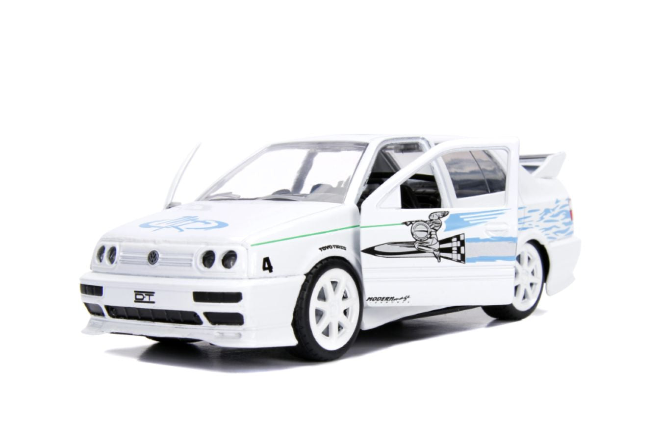 1:32 Jesse's Volkswagen Jetta -- White -- Fast & Furious JADA