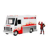 1:24 Deadpool w/Tacos El Guero White Food Truck -- Hollywood JADA