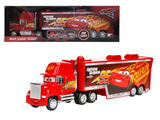 1:24 Mack w/Lightning McQueen Transporter Trailer -- Disney "Cars" -- JADA Truck