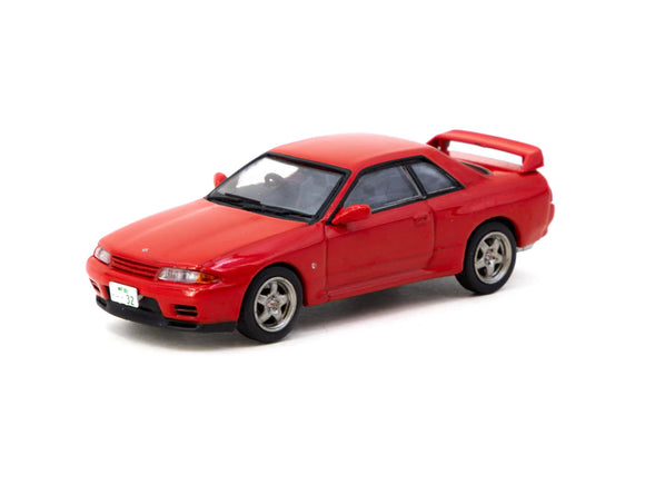 1:64 Nissan Skyline (R32) GT-R -- Red -- Tarmac Works x J Collection