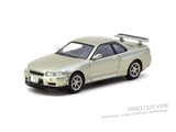 (Pre-Order) 1:64 Nissan Skyline GT-R R34 -- Millenium Jade -- Tarmac Works x J Collection