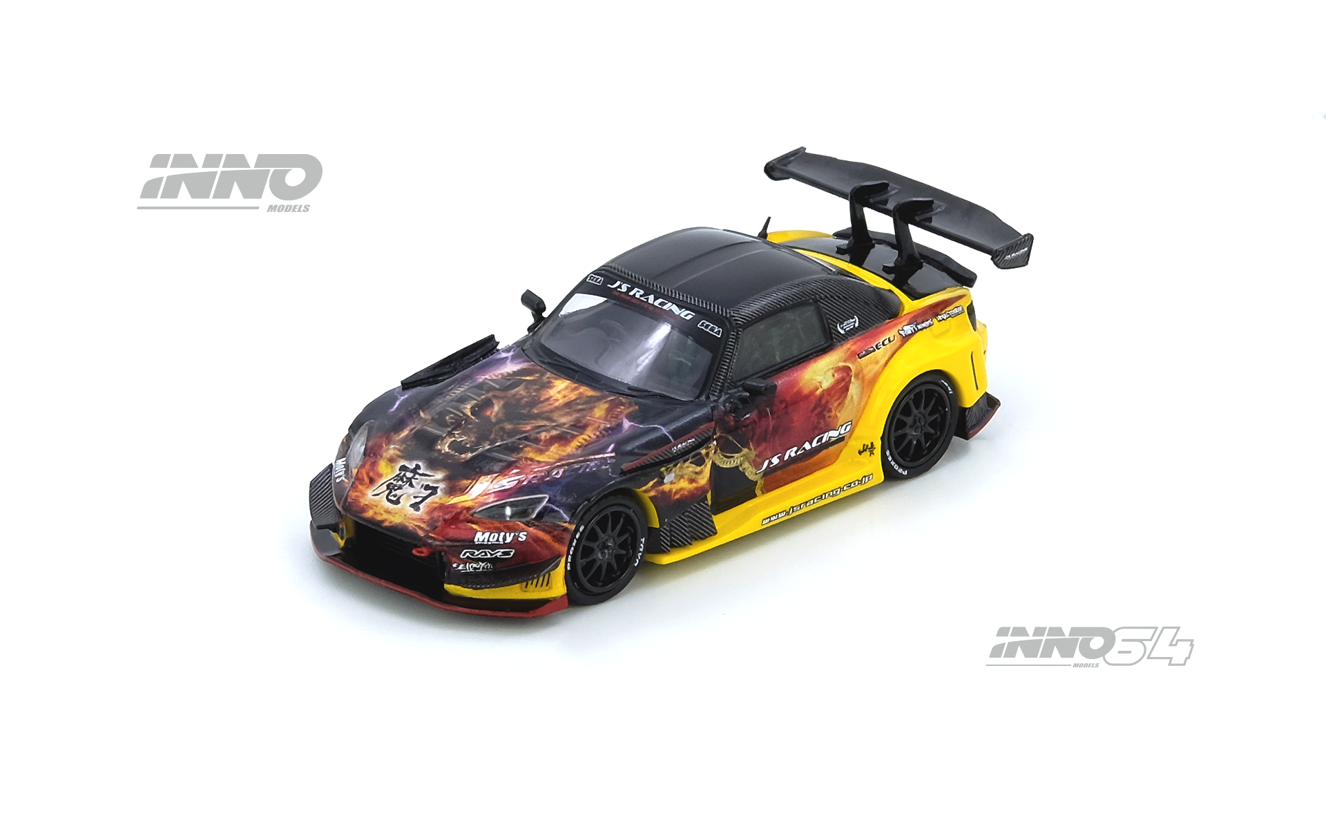 Pre-Order) 1:64 Honda S2000 J's Racing (AP1) -- MAOU -- INNO64