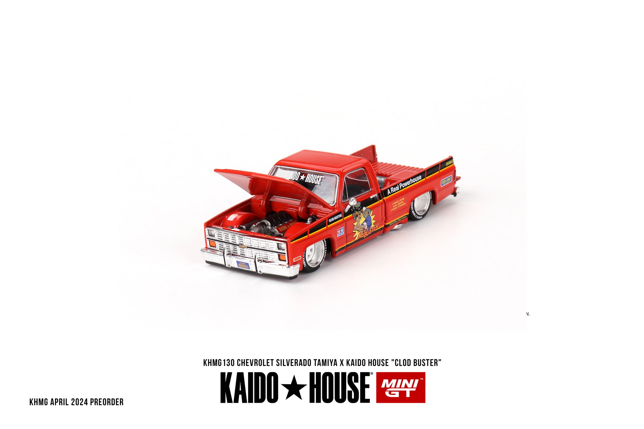 1:64 Chevrolet Silverado -- Clod Buster -- TAMIYA x Kaido House KHMG13