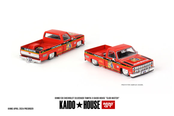 (Pre-Order) 1:64 Chevrolet Silverado -- Clod Buster -- TAMIYA x KaidoHouse x Mini GT KHMG130