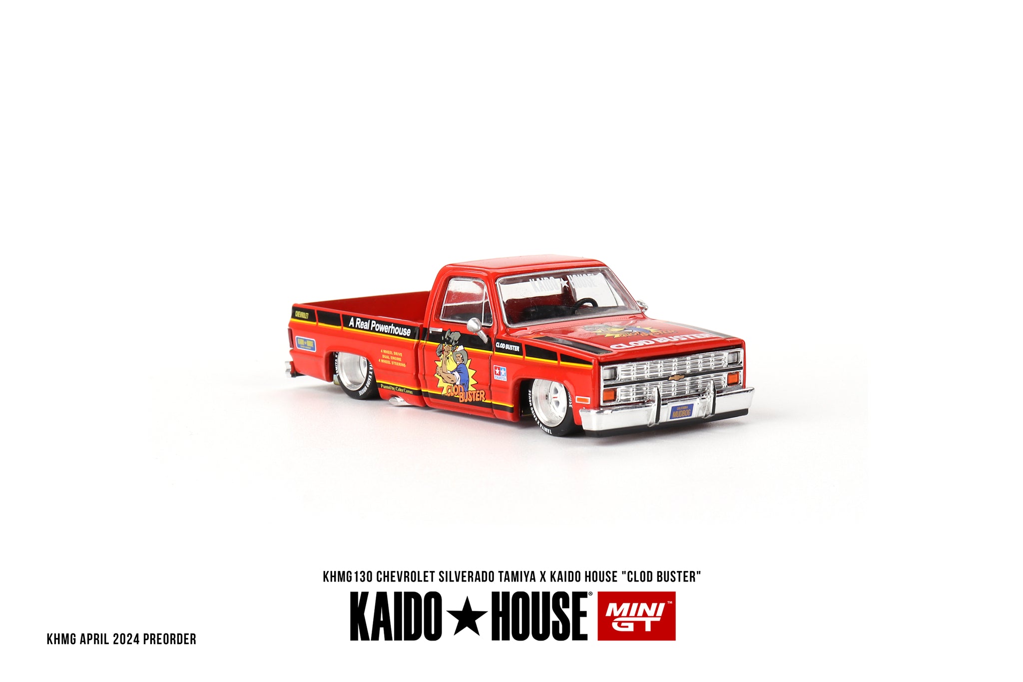 1:64 Chevrolet Silverado -- Clod Buster -- TAMIYA x Kaido House KHMG13