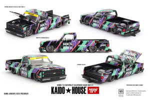 (Pre-Order) 1:64 Chevrolet Silverado KAIDO V1 -- HKS -- KaidoHouse x Mini GT KHMG174