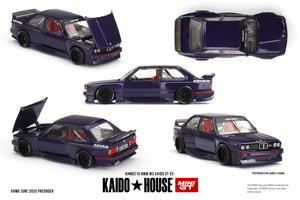 Pre-Order) 1:64 BMW M3 (E30) Kaido GT V2 - Purple