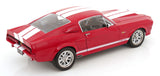1:12 1967 Shelby GT500 (Ford Mustang) -- Red w/White Stripes -- KK-Scale