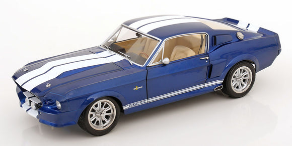 1:12 1967 Shelby GT500 (Ford Mustang) -- Blue w/White Stripes -- KK-Scale