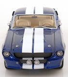 1:12 1967 Shelby GT500 (Ford Mustang) -- Blue w/White Stripes -- KK-Scale