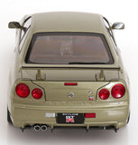 (Pre-Order) 1:12 Nissan R34 Skyline GT-R V-Spec Nur -- Millennium Jade -- KK-Scale