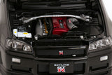 (Pre-Order) 1:12 Nissan R34 Skyline GT-R V-Spec II -- Black -- KK-Scale