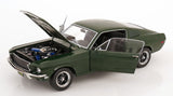 1:12 1968 Ford Mustang GT Fastback -- "Bullitt" Dark Green -- KK-Scale