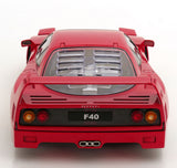 1:12 1987 Ferrari F40 LM Lightweight -- Red w/Red Interior -- KK-Scale