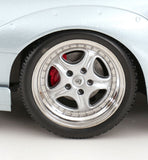1:12 Porsche 911 (993) GT2 1996 -- Silver w/Speedline Wheels -- KK-Scale