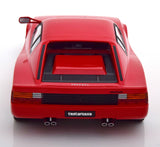 1:18 Ferrari Testarossa 1984 -- Red w/Black Interior -- KK-Scale