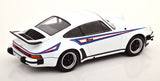1:18 Porsche 911 (930) Turbo 3.0 1976 -- White w/Martini Stripes -- KK-Scale