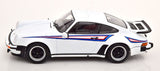 1:18 Porsche 911 (930) Turbo 3.0 1976 -- White w/Martini Stripes -- KK-Scale