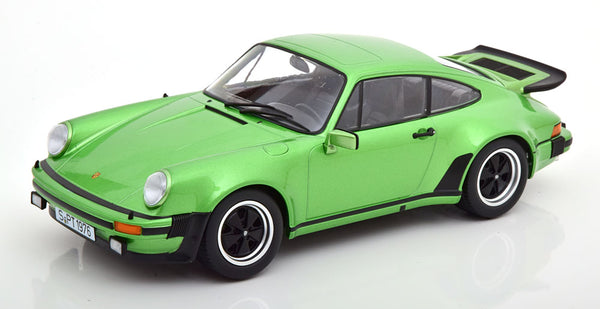 PORSCHE 930 Turbo 黄緑 KADO NO.3 日本製 1:18 Porsche 911 (930) Turbo 3.0 1976 -- Green -- KK-Scale