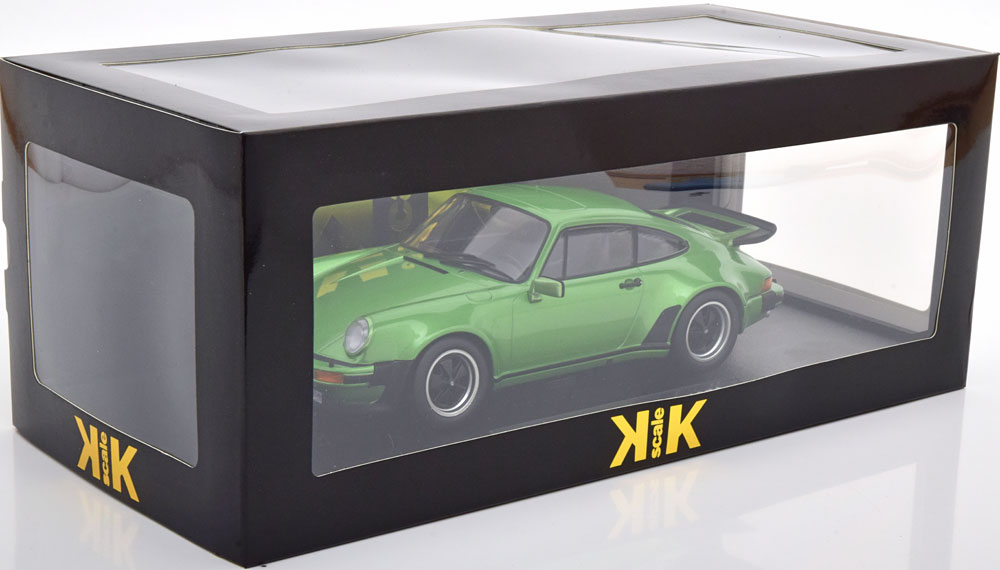 1:18 Porsche 911 (930) Turbo 3.0 1976 -- Green -- KK-Scale
