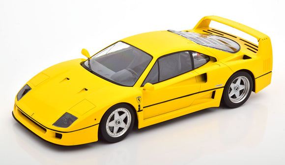 1:18 1987 Ferrari F40 -- Yellow -- KK-Scale