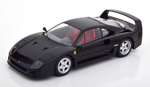1:18 1987 Ferrari F40 -- Black -- KK-Scale KKDC180693