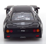 1:18 1987 Ferrari F40 -- Black -- KK-Scale